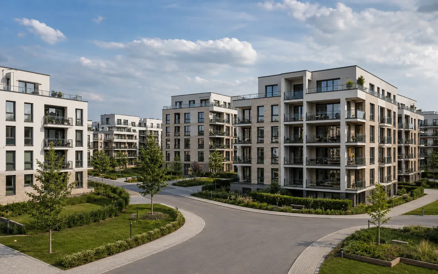 Neubau, Erstbezug